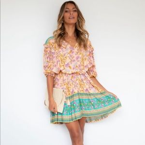 Brand new Gingham and Heels Dress